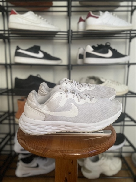 [2HAND] Giày Nike Revolution 6 Next Nature ‘Triple White’ DC3728-102 - GIÀY CŨ CHÍNH HÃNG 100%