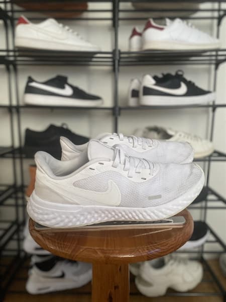[2HAND] Giày Nike Revolution 5 ‘Triple White’ BQ3204-103 - GIÀY CŨ CHÍNH HÃNG 100%